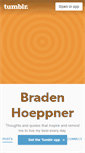 Mobile Screenshot of bradenh.ca